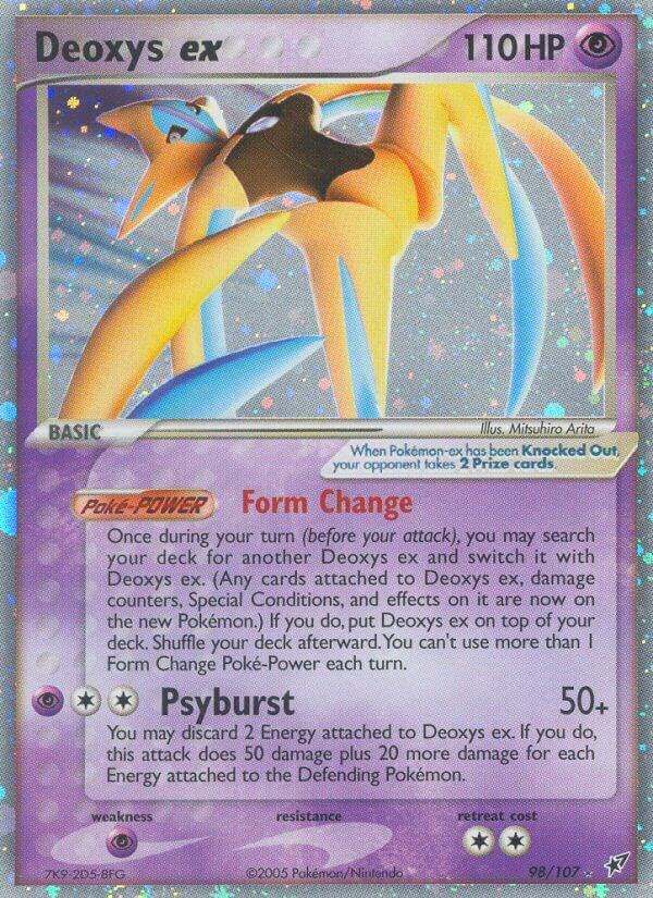 Deoxys ex Attack Forme 98/107 (Deoxys)  - Holofoil | Good Games Adelaide SA