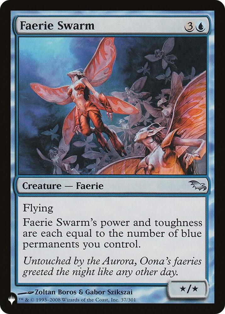 Faerie Swarm 37/301 (The List Reprints)  | Good Games Adelaide SA