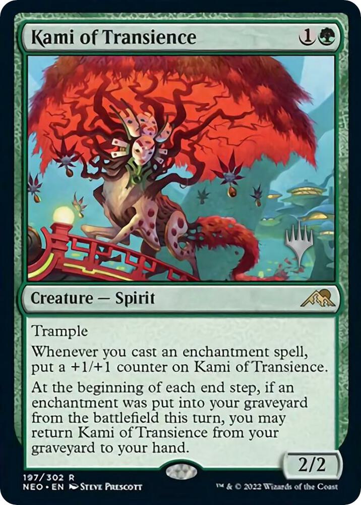 Kami of Transience 197 (Promo Pack: Kamigawa: Neon Dynasty)  - Foil | Good Games Adelaide SA