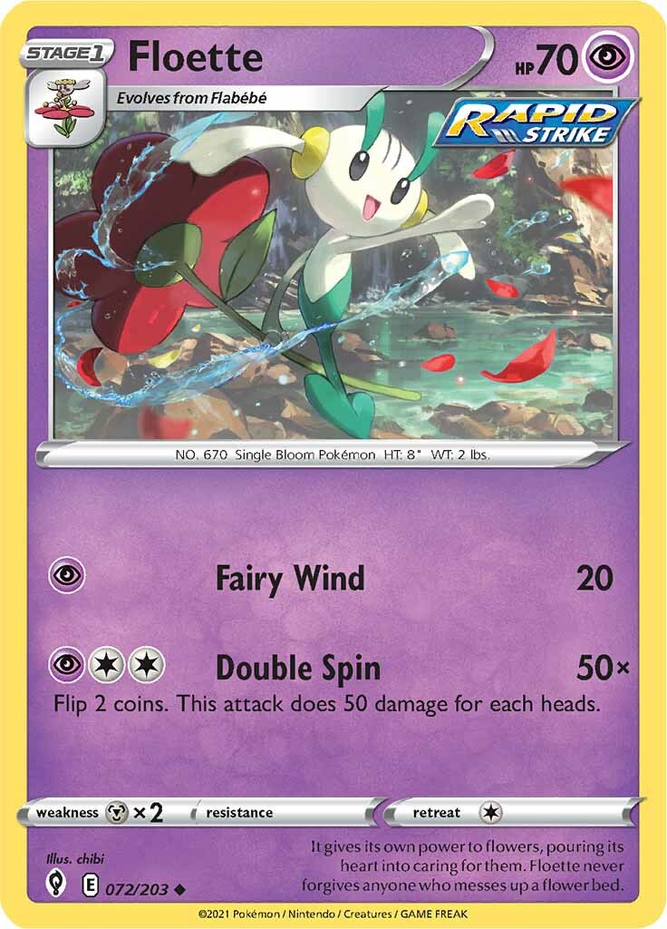 Floette (072/203) [Sword & Shield: Evolving Skies] | Good Games Adelaide SA