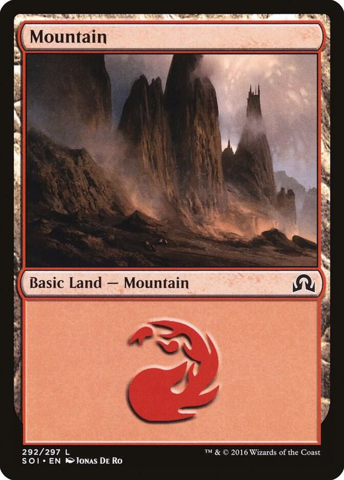 Mountain 292 (Shadows over Innistrad)  | Good Games Adelaide SA