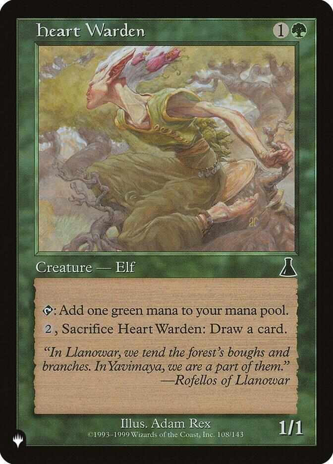 Heart Warden 108/143 (The List Reprints)  | Good Games Adelaide SA