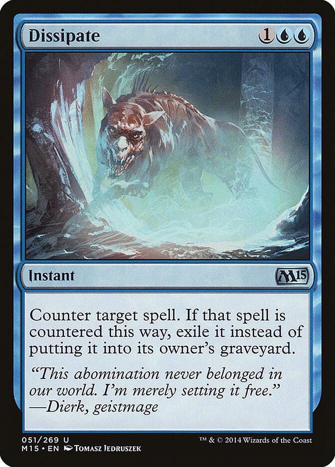 Dissipate 51 (Magic 2015 (M15))  - Foil | Good Games Adelaide SA