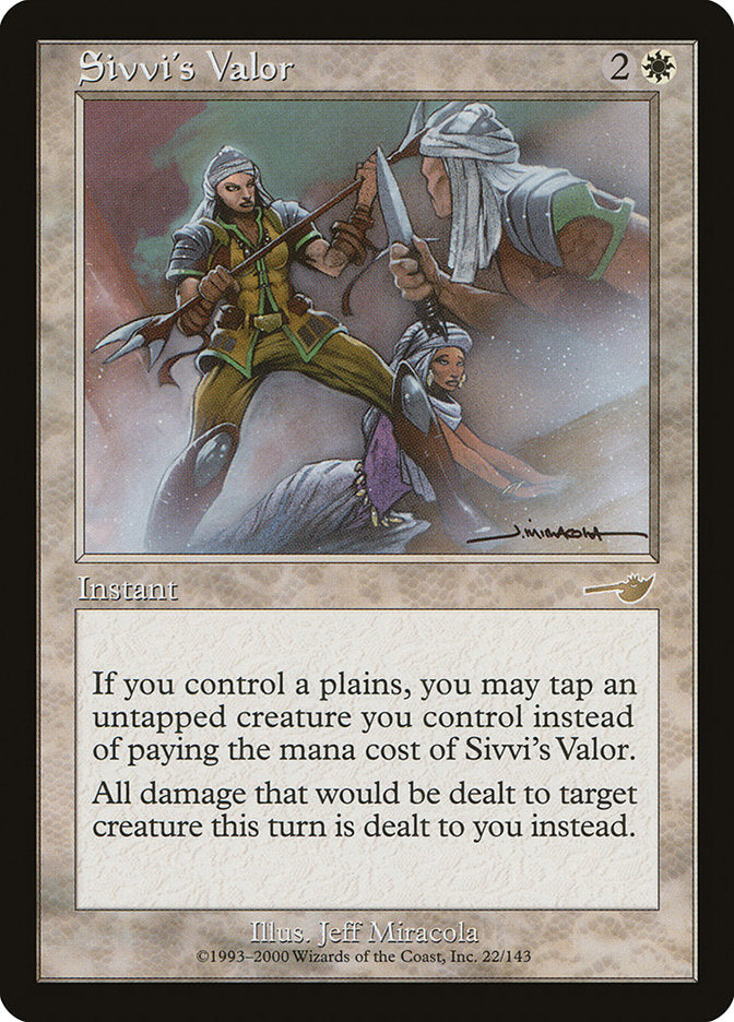 Sivvi's Valor 22 (Nemesis)  - Foil | Good Games Adelaide SA