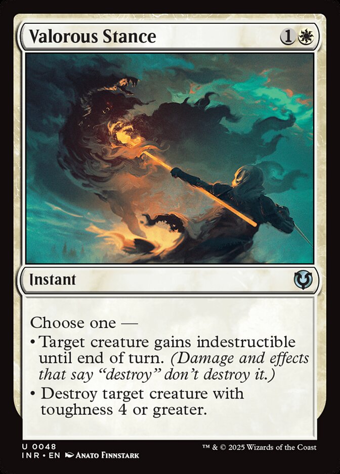 Valorous Stance 48 (Innistrad Remastered)  - Foil | Good Games Adelaide SA