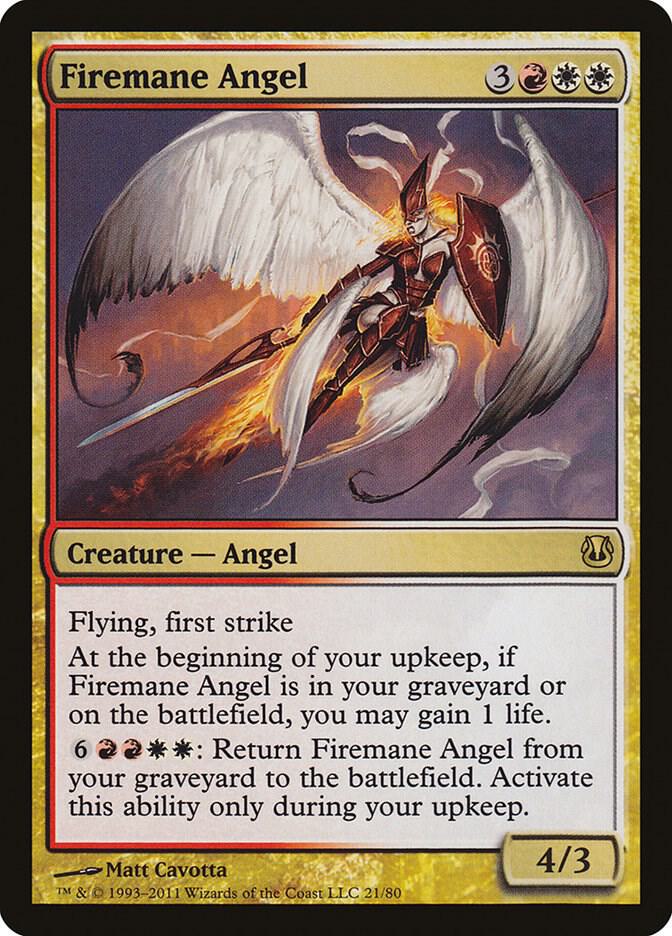 Firemane Angel 21 (Duel Decks: Ajani vs. Nicol Bolas)  | Good Games Adelaide SA