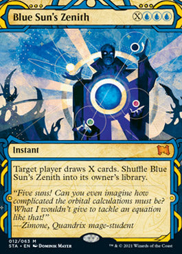 Blue Sun's Zenith (Etched Foil) [Strixhaven Mystical Archive] | Good Games Adelaide SA