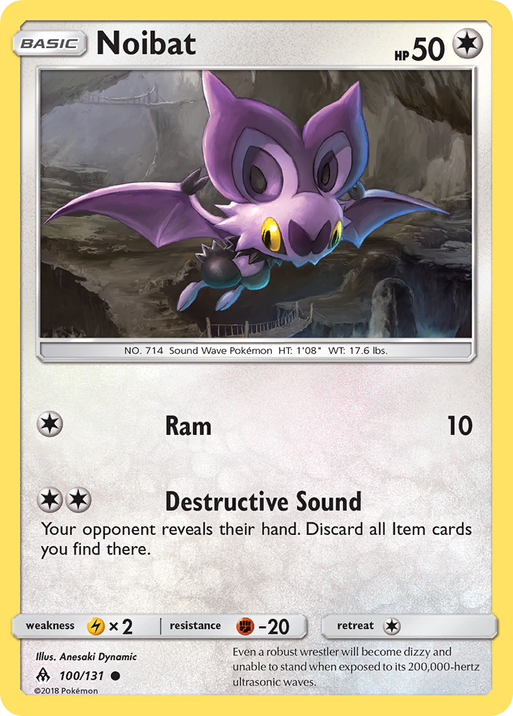 Noibat (100/131) [Sun & Moon: Forbidden Light] | Good Games Adelaide SA