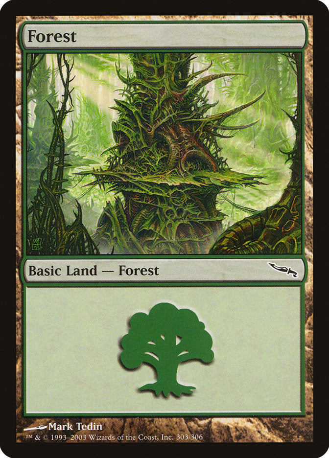 Forest (303) [Mirrodin] | Good Games Adelaide SA