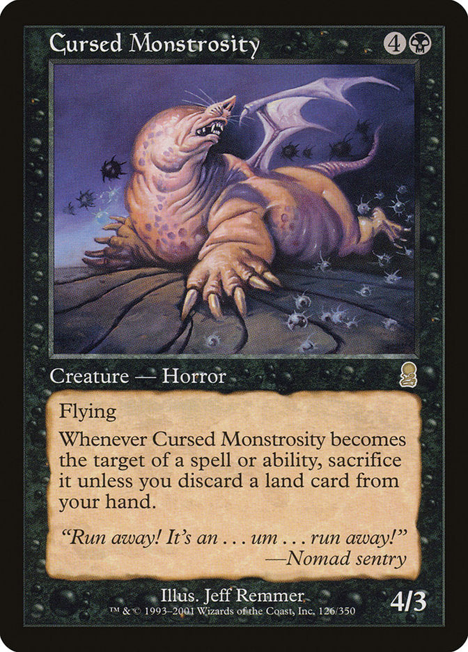 Cursed Monstrosity 126 (Odyssey)  | Good Games Adelaide SA