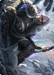 Jorn God of Winter Art Card 47 (Art Series: Kaldheim)  | Good Games Adelaide SA