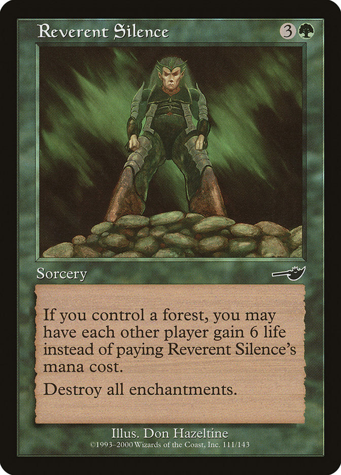 Reverent Silence 111 (Nemesis)  - Foil | Good Games Adelaide SA