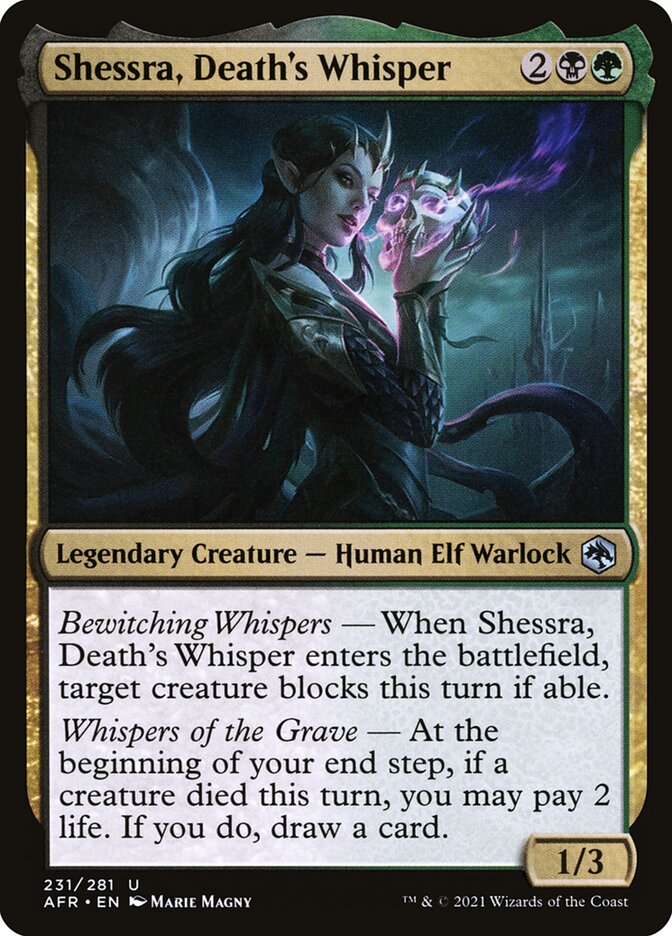 Shessra, Death's Whisper 231 (Adventures in the Forgotten Realms)  | Good Games Adelaide SA