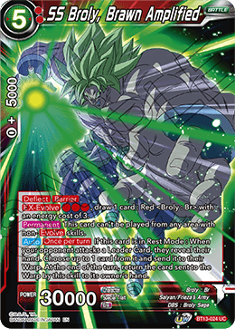SS Broly, Brawn Amplified (Uncommon) [BT13-024] | Good Games Adelaide SA