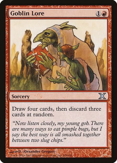 Goblin Lore 208 (10th Edition)  - Foil | Good Games Adelaide SA