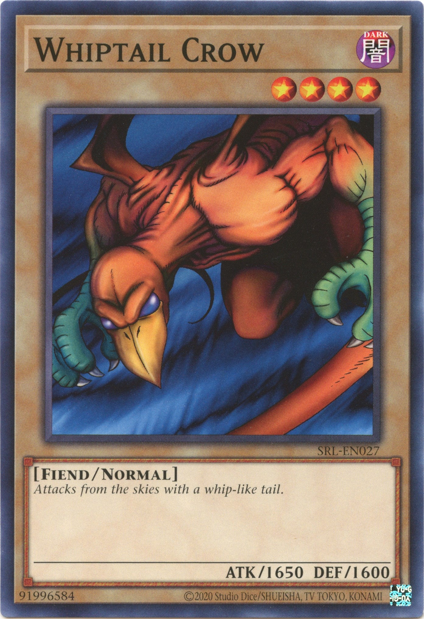 Whiptail Crow (25th Anniversary) [SRL-EN027] Common | Good Games Adelaide SA