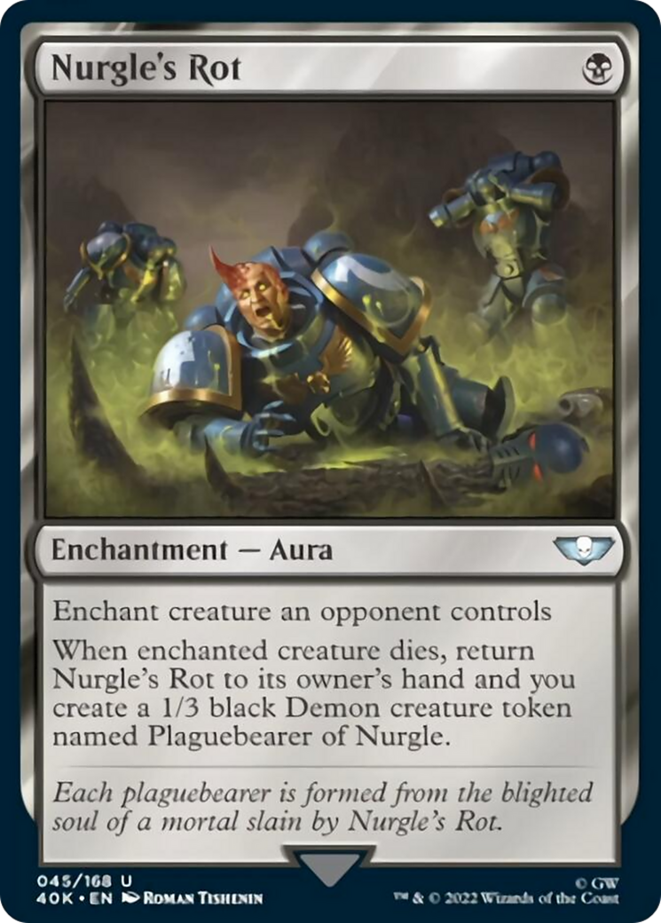 Nurgle's Rot (Surge Foil) [Universes Beyond: Warhammer 40,000] | Good Games Adelaide SA