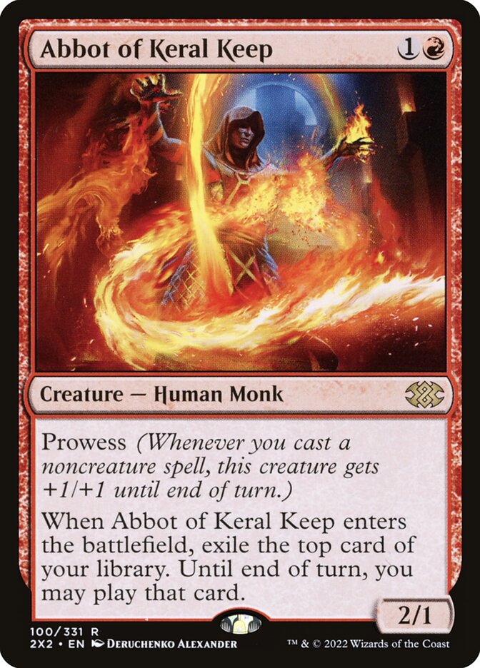 Abbot of Keral Keep 100 (Double Masters 2022)  | Good Games Adelaide SA