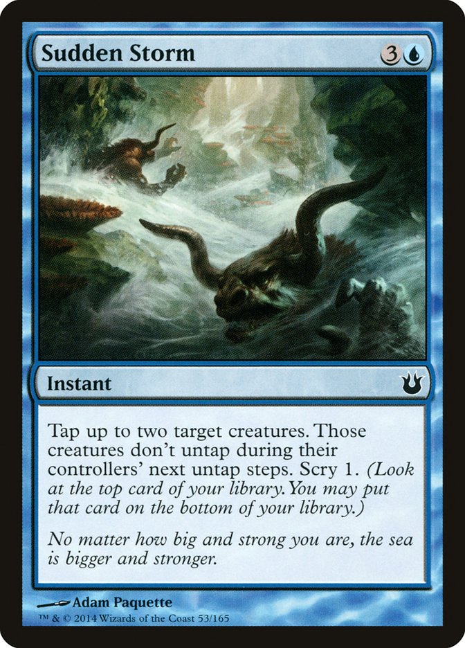 Sudden Storm 53 (Born of the Gods)  - Foil | Good Games Adelaide SA