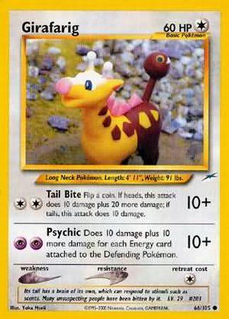 Girafarig (66/105) [Neo Destiny Unlimited] | Good Games Adelaide SA