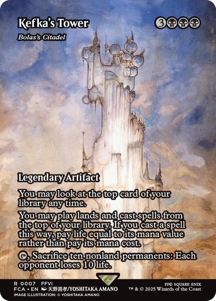 Kefkas Tower Bolass Citadel  7 (FINAL FANTASY: Through the Ages)  - Showcase | Good Games Adelaide SA