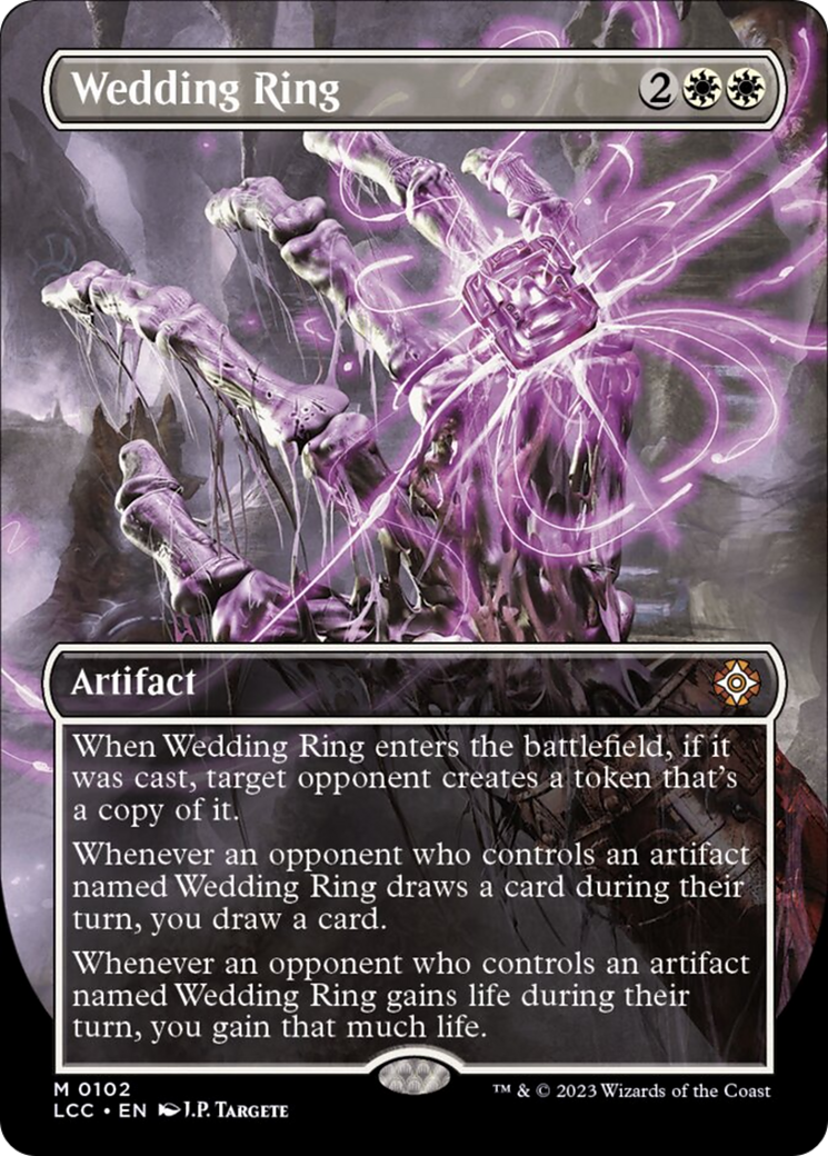 Wedding Ring (Borderless) [The Lost Caverns of Ixalan Commander] | Good Games Adelaide SA