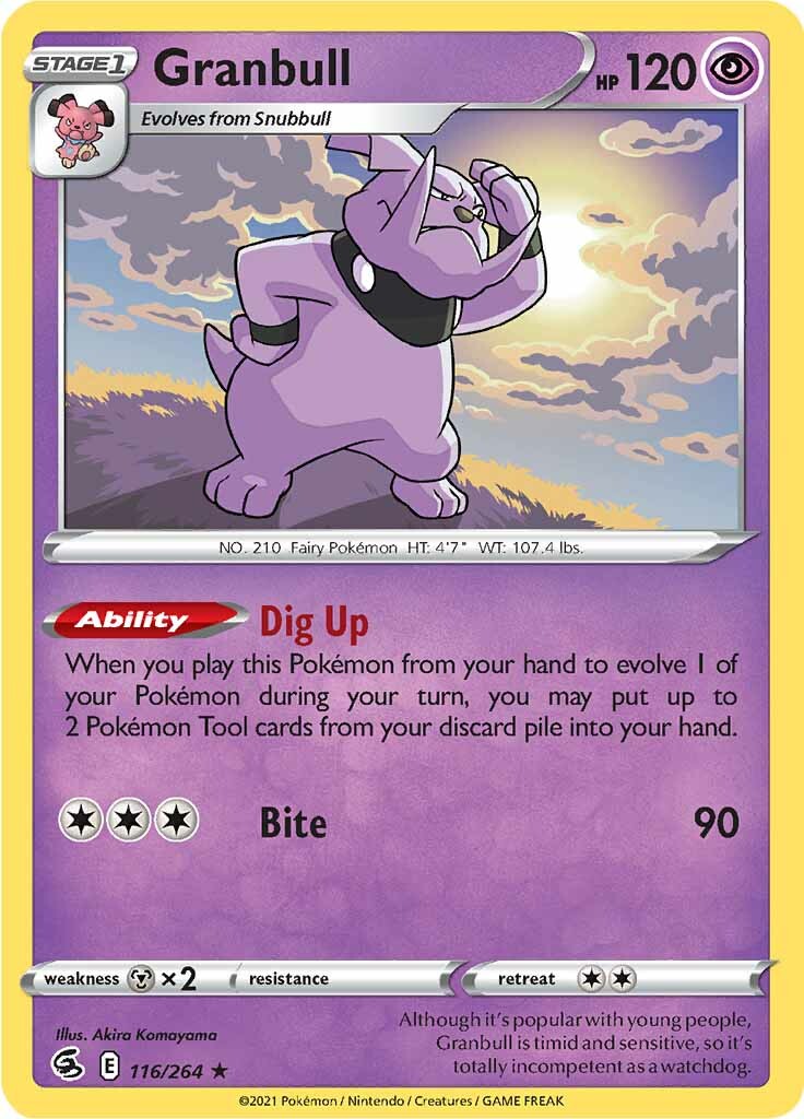 Granbull (116/264) [Sword & Shield: Fusion Strike] | Good Games Adelaide SA