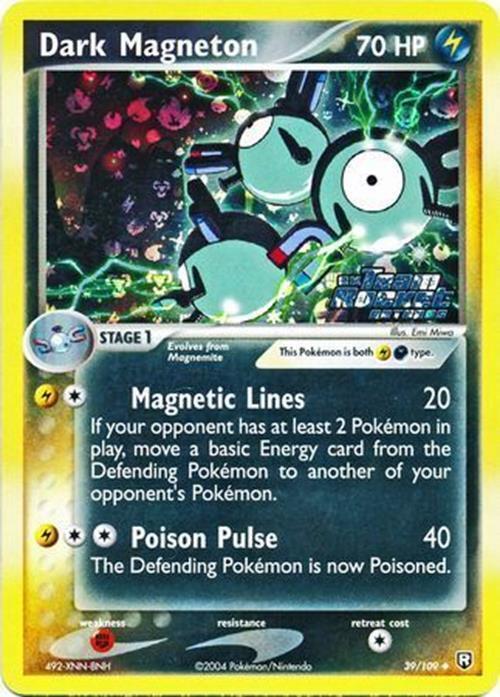 Dark Magneton (39/109) (Stamped) [EX: Team Rocket Returns] | Good Games Adelaide SA