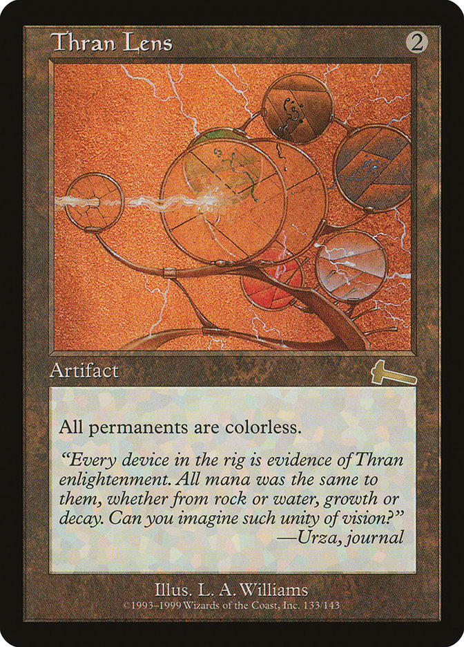 Thran Lens 133 (Urza's Legacy)  - Foil | Good Games Adelaide SA
