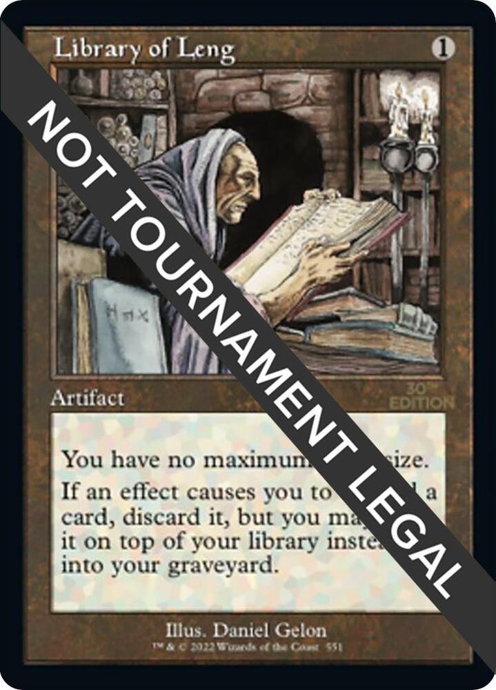Library of Leng Retro Frame 551 (30th Anniversary Edition)  | Good Games Adelaide SA