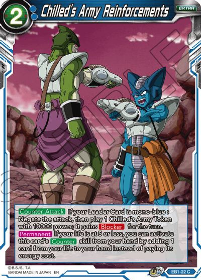 Chilled's Army Reinforcements (EB1-22) [Battle Evolution Booster] | Good Games Adelaide SA
