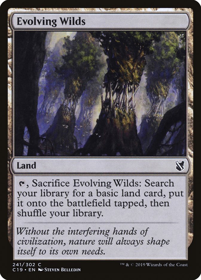 Evolving Wilds [Commander 2019] | Good Games Adelaide SA