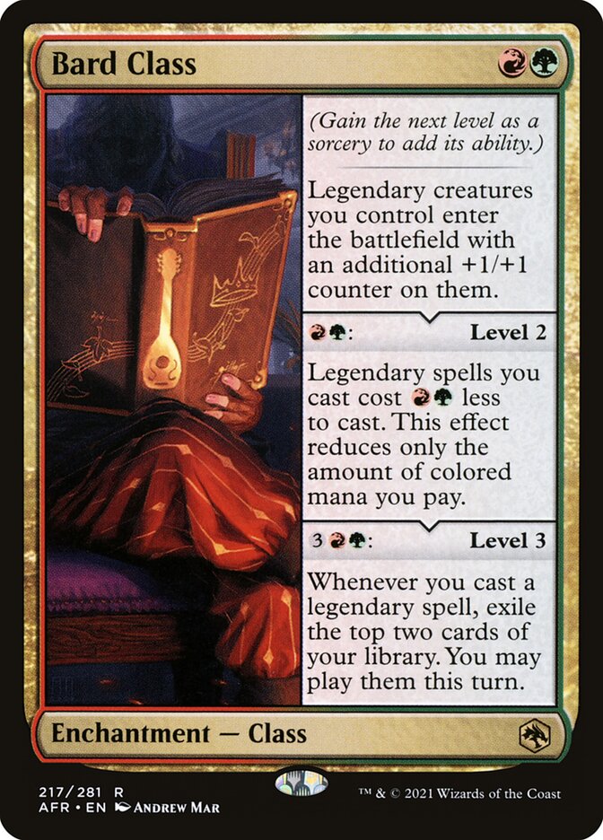 Bard Class 217 (Adventures in the Forgotten Realms)  - Foil | Good Games Adelaide SA