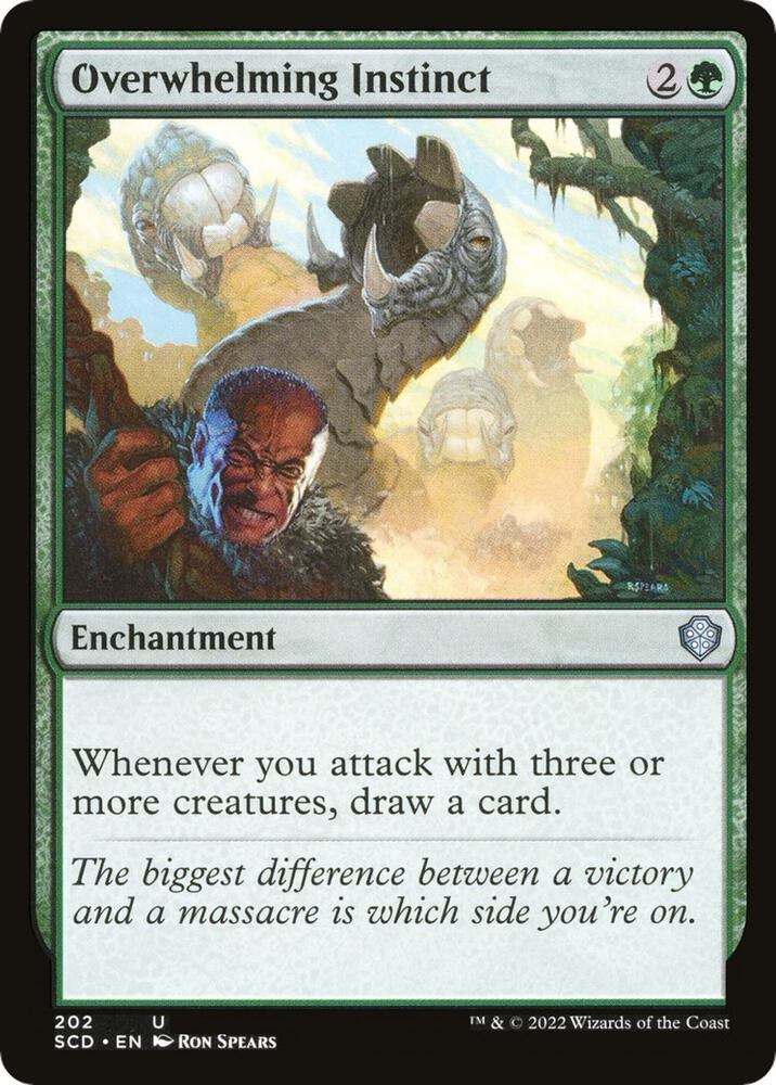 Overwhelming Instinct 202 (Starter Commander Decks)  | Good Games Adelaide SA