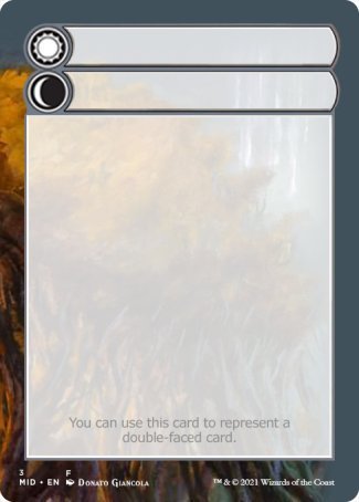 Helper Card (3/9) [Innistrad: Midnight Hunt Tokens] | Good Games Adelaide SA