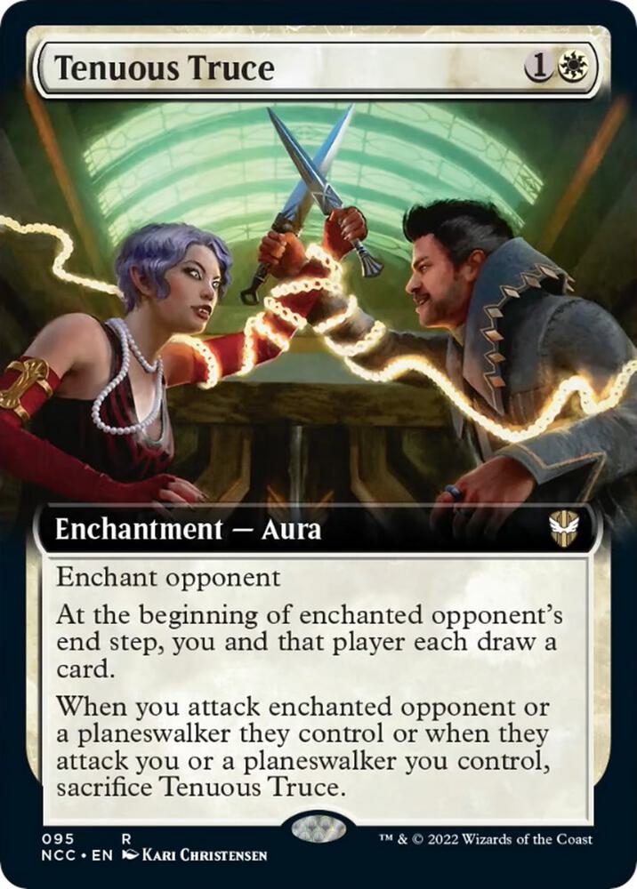 Tenuous Truce Extended Art 95 (Commander: Streets of New Capenna)  | Good Games Adelaide SA