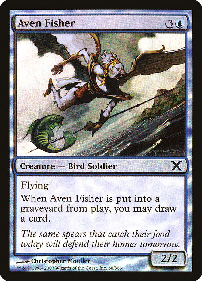 Aven Fisher (Premium Foil) [Tenth Edition] | Good Games Adelaide SA