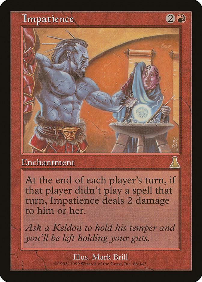 Impatience 88 (Urza's Destiny)  - Foil | Good Games Adelaide SA