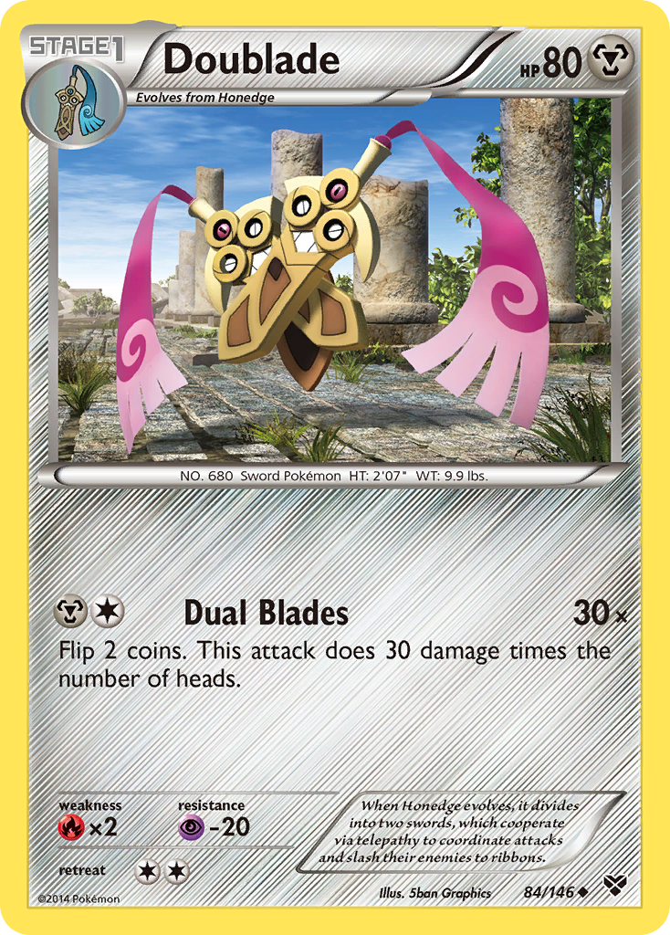Doublade (84/146) [XY: Base Set] | Good Games Adelaide SA