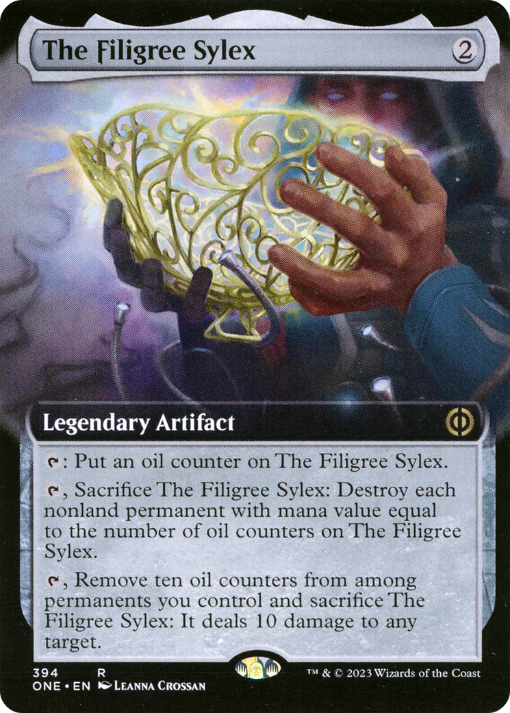 The Filigree Sylex (Extended Art) [Phyrexia: All Will Be One] | Good Games Adelaide SA