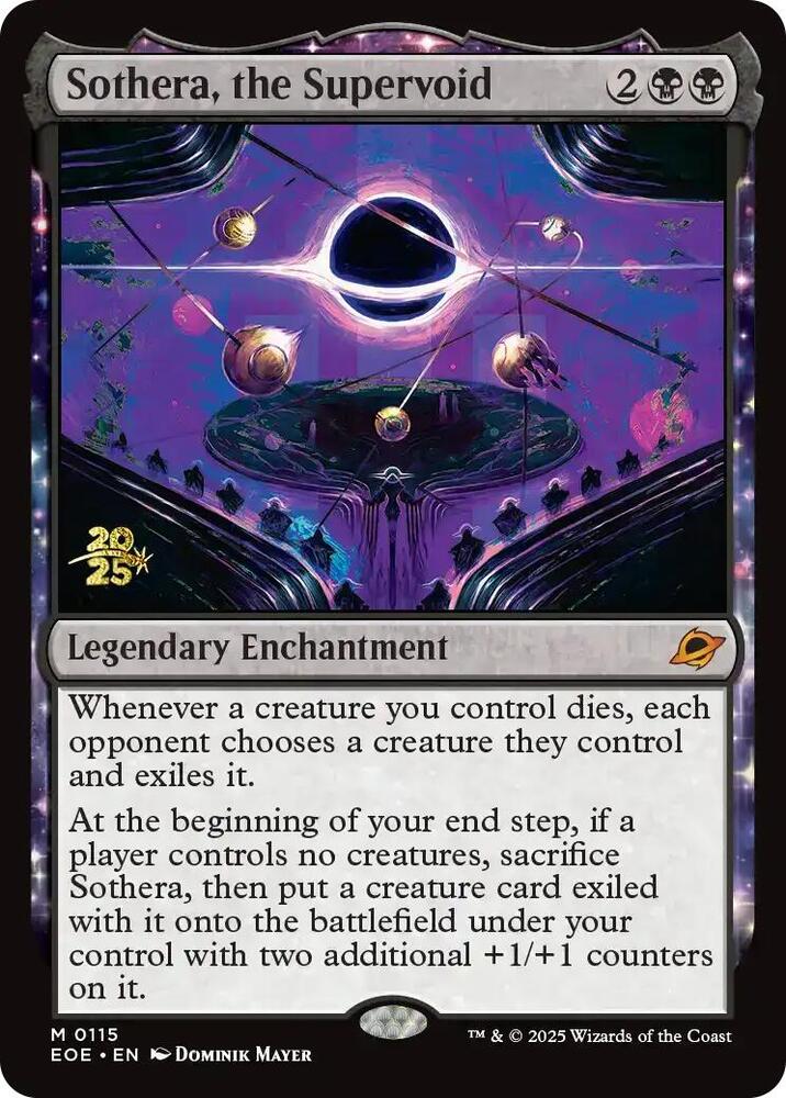 Sothera the Supervoid 115 (Prerelease Cards)  - Foil | Good Games Adelaide SA