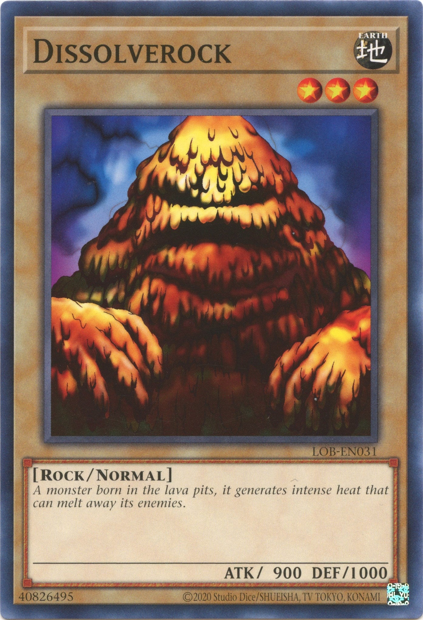 Dissolverock (25th Anniversary) [LOB-EN031] Common | Good Games Adelaide SA