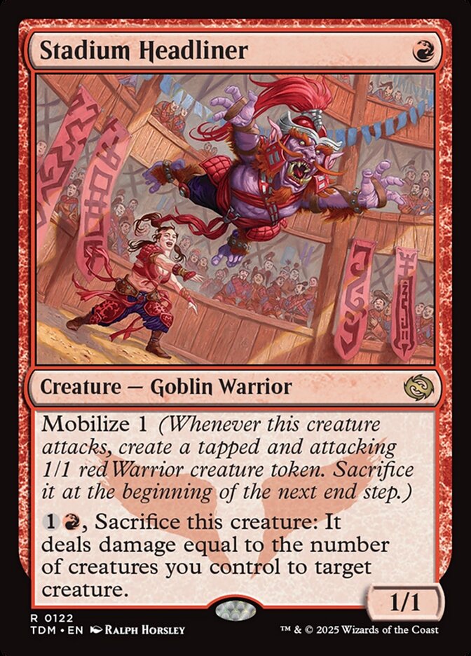 Stadium Headliner 122 (Tarkir: Dragonstorm)  | Good Games Adelaide SA