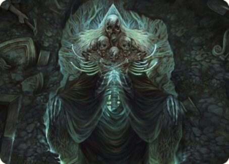 Myrkul Lord of Bones Art Card 39 81 39 (Art Series: Commander Legends: Battle for Baldur's Gate)  | Good Games Adelaide SA