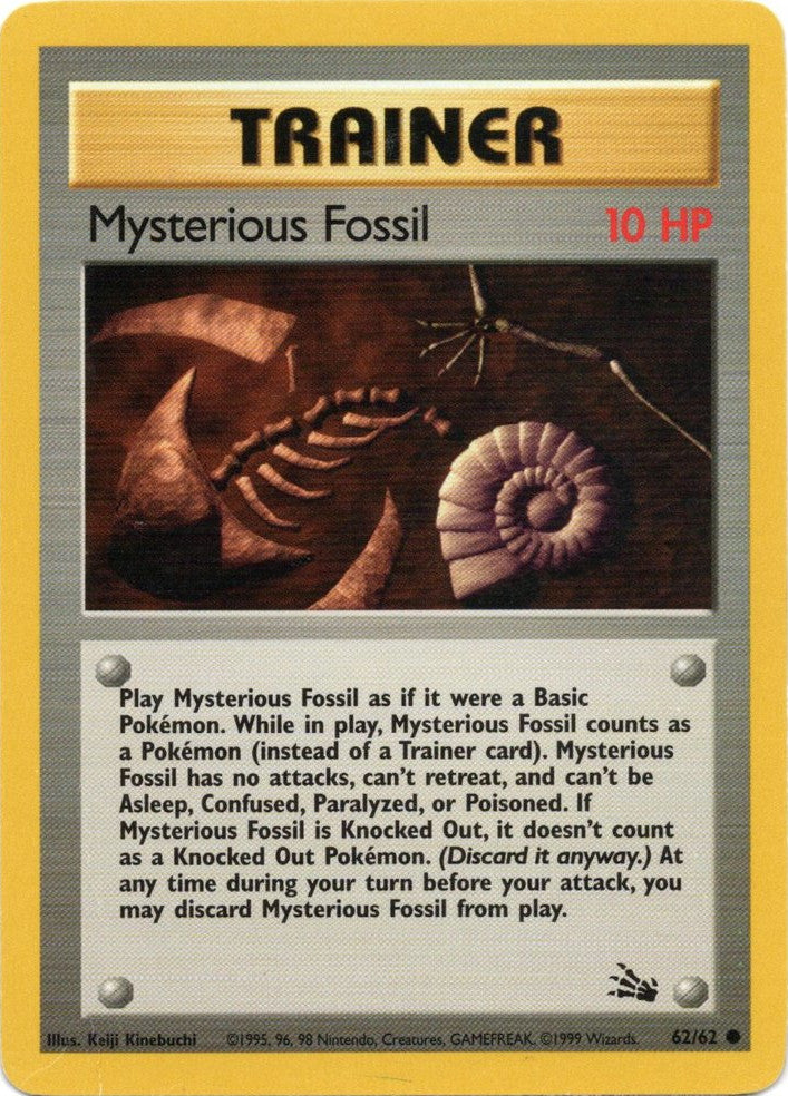 Mysterious Fossil (62/62) [Fossil Unlimited] | Good Games Adelaide SA
