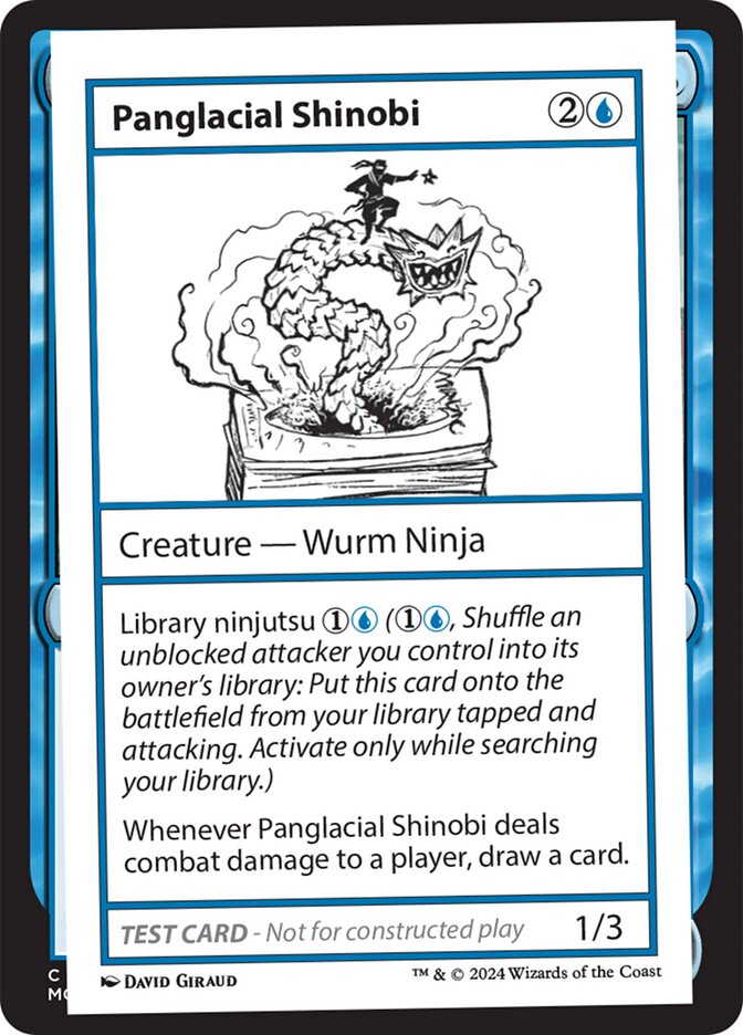 Panglacial Shinobi  (Mystery Booster 2 Playtest Cards)  | Good Games Adelaide SA