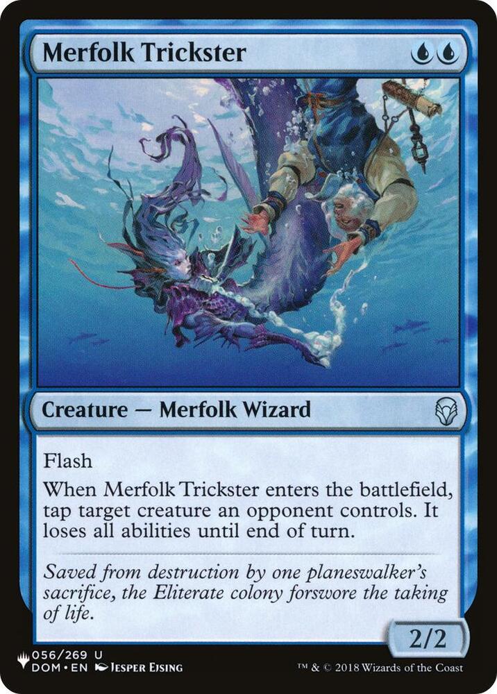 Merfolk Trickster 056/269 (The List Reprints)  | Good Games Adelaide SA