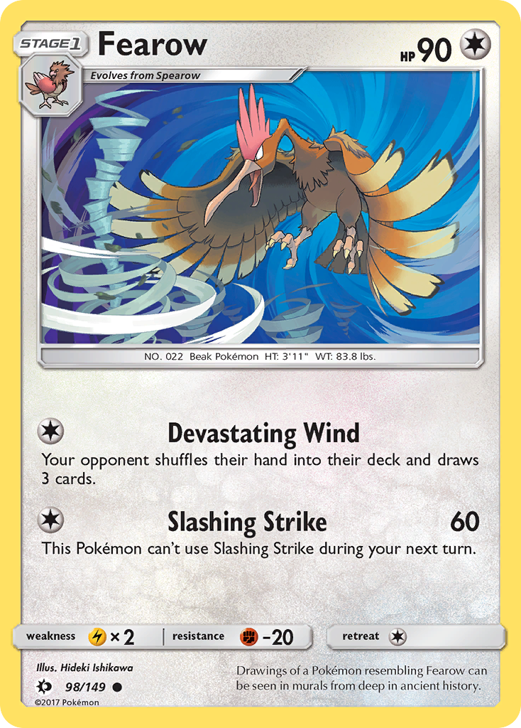 Fearow (98/149) [Sun & Moon: Base Set] | Good Games Adelaide SA