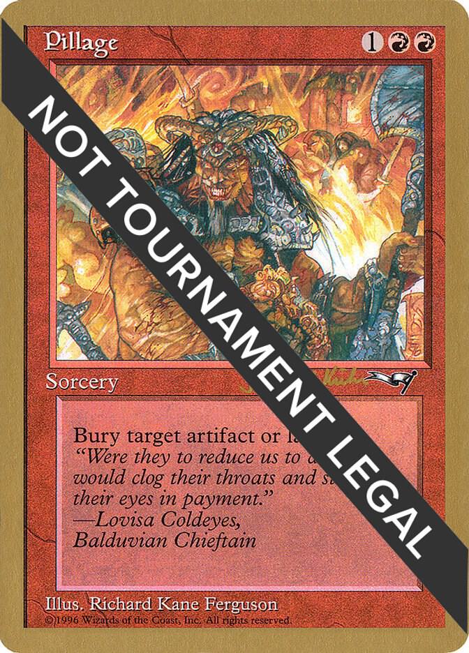 Pillage 1997 Janosch Kuhn ALL  (World Championship Decks)  | Good Games Adelaide SA