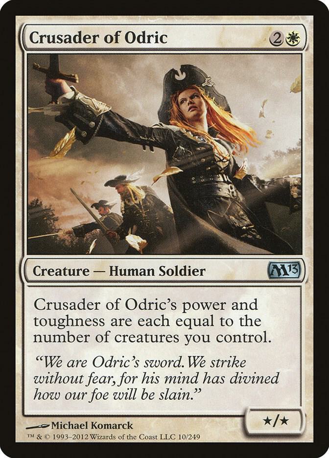Crusader of Odric 10 (Magic 2013 (M13))  - Foil | Good Games Adelaide SA